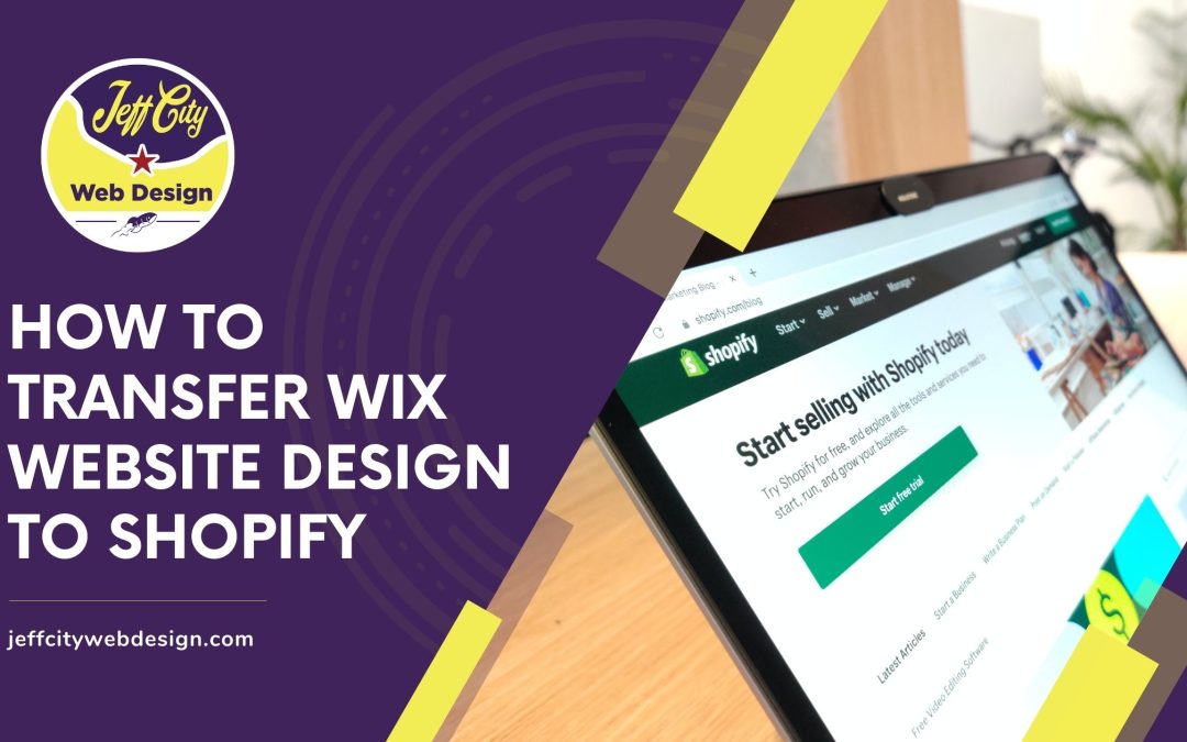 How to Transfer Wix Website Design to Shopify